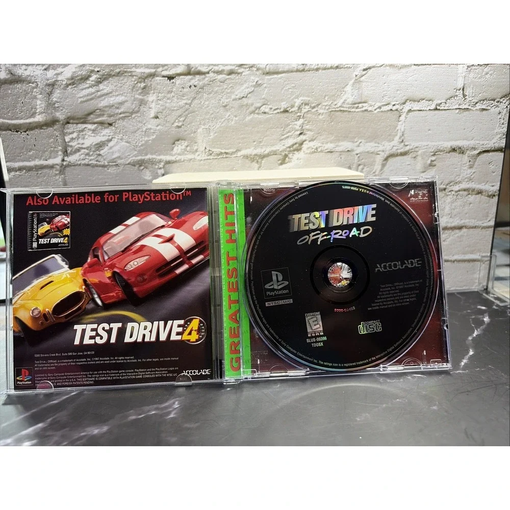 Sony PS 1 Lot CIB Spyro/Bob The Builder/Test Drive Off Road/Dinosaur All Clean